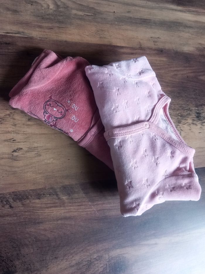 Lot de 2 pyjamas 3 mois - photo numéro 2