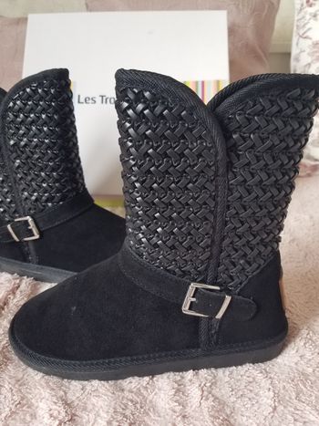 Bottes fourrees femme en cuir Les Tropeziennes t 38 NEUF
