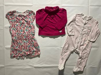 Lot vêtements fille 9 mois