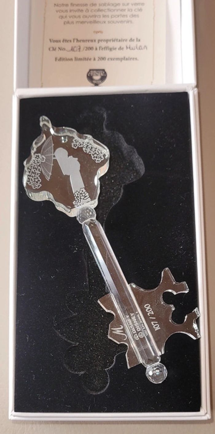 Cle key llave arribas mulan disney