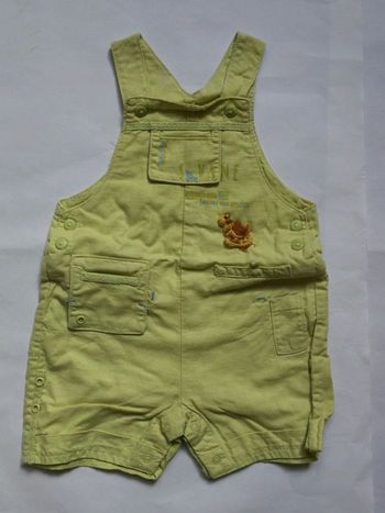 Salopette short 3 mois natalys