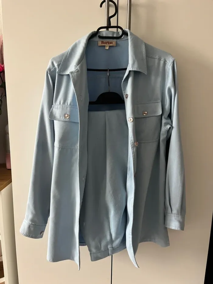 Ensemble tailleur Burton bleu