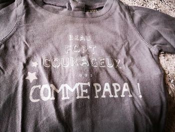 T-shirt manches longues 3 mois