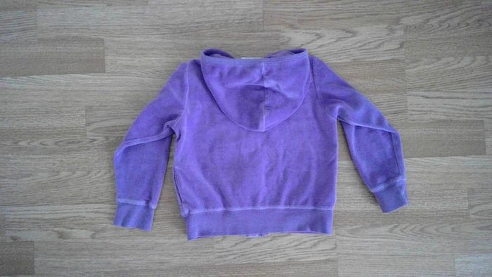 Sweat zippé avec capuche taille 98-104 - photo numéro 4