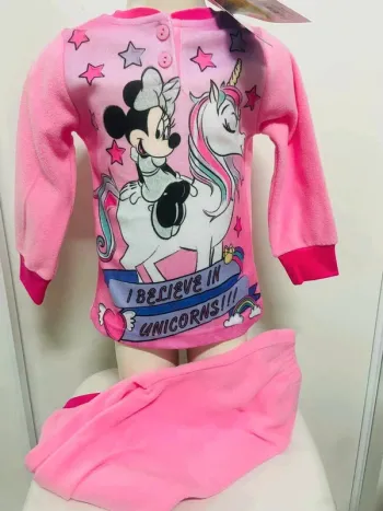 Pyjamas hiver minnie licorne 5 ans