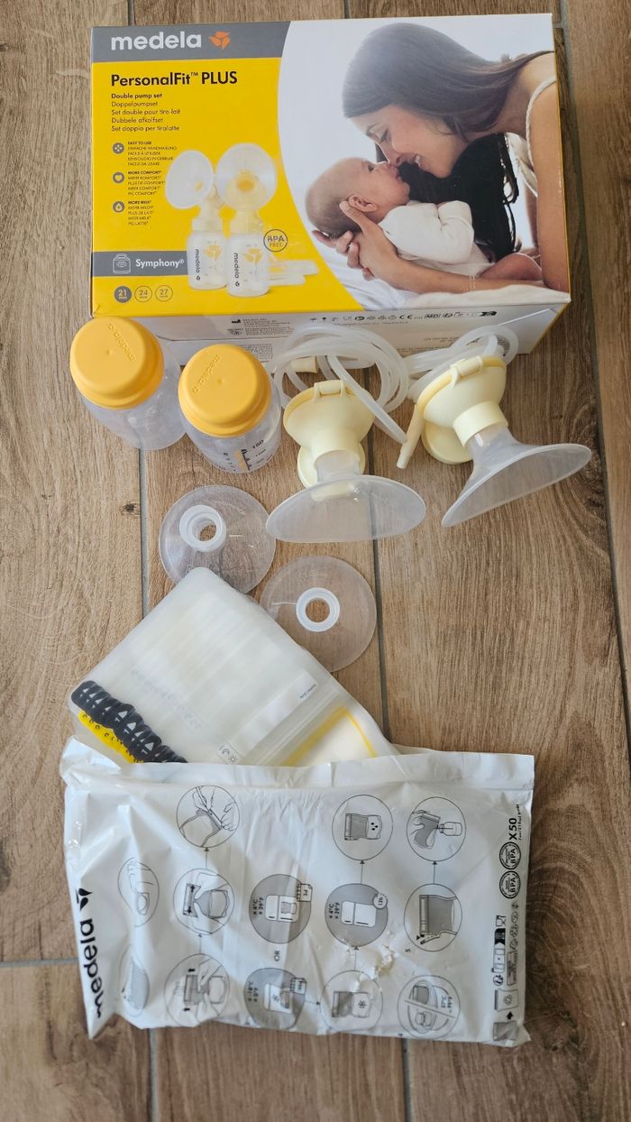 Set double pompage tire lait Medela