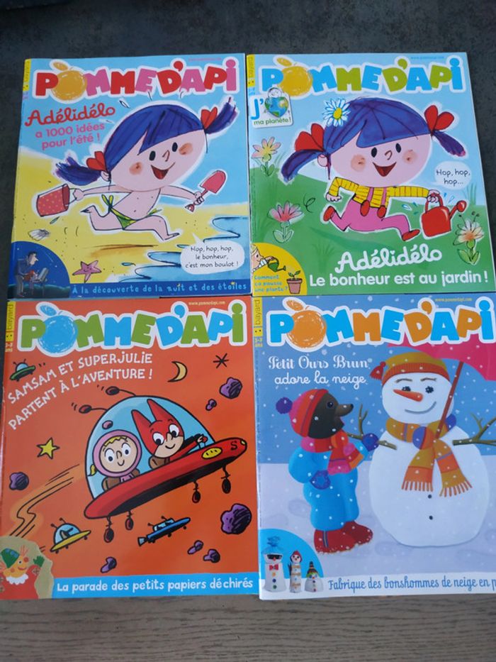 Lot magazine pomme d'api - photo numéro 2