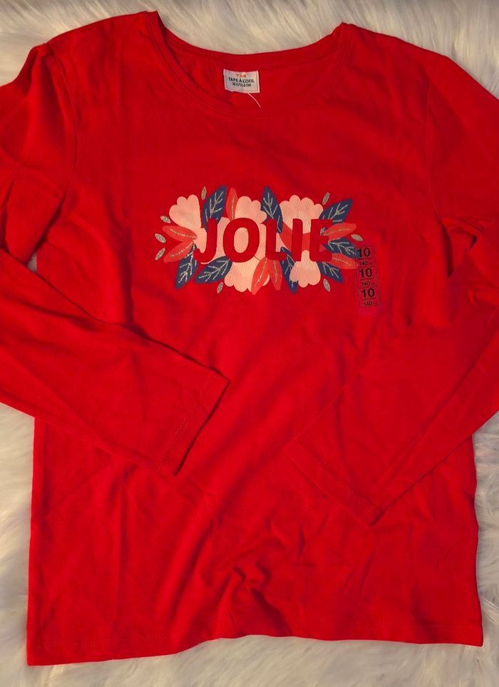 (Neufs non portés) 🏷😍🩷🤩teeshirt ml et short velour 10 ans fille 🩷😍🥰 - photo numéro 3