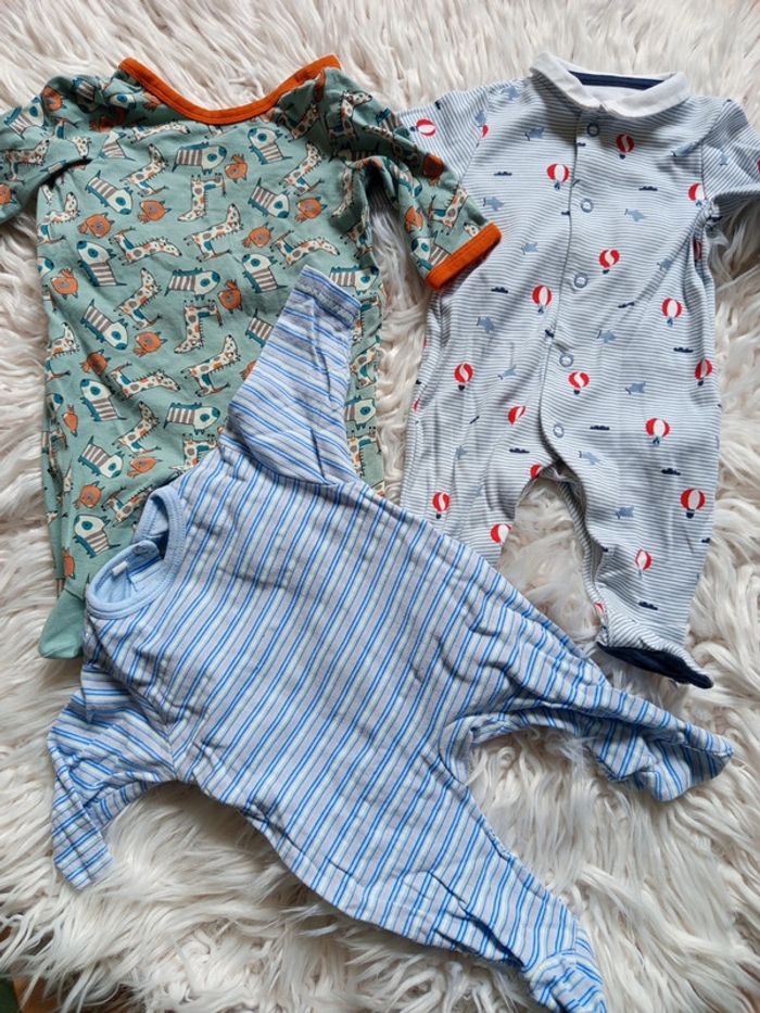 Lot 3 pyjamas léger garçon