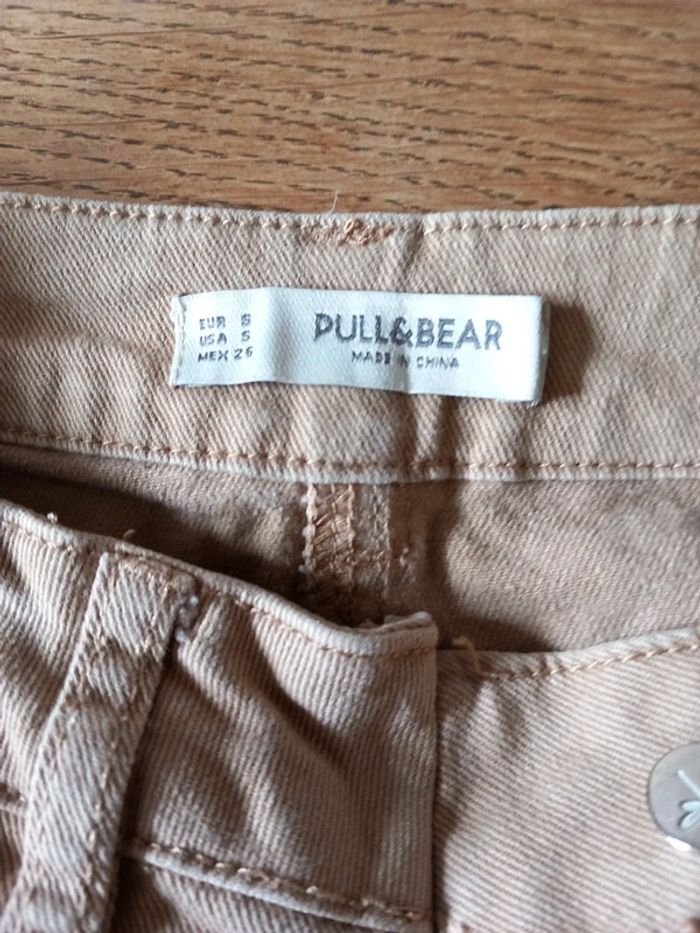 Jupe coton jean T36 Pull Bear - photo numéro 3