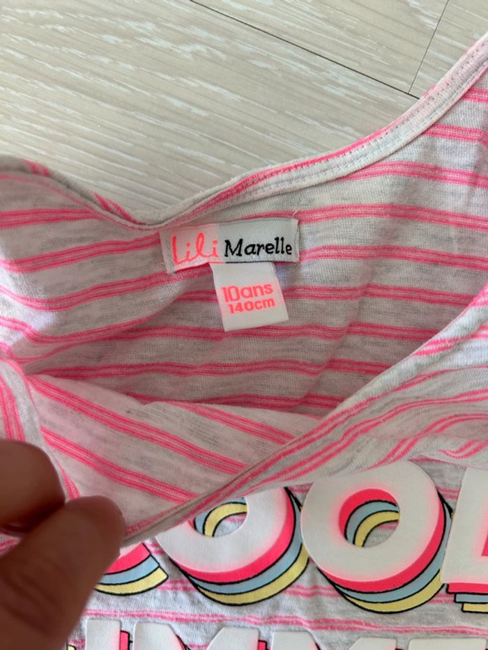Lot de 2 débardeurs 10 ans fille - photo numéro 8
