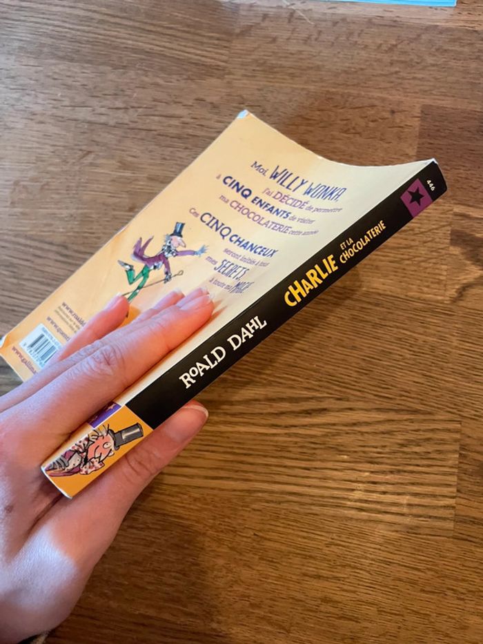 Livre Ronald Dahl Charlie et la chocolaterie  Folio Junior - photo numéro 3