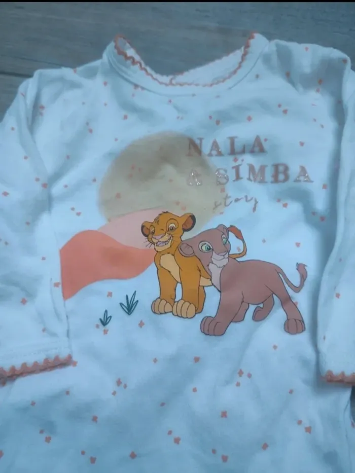 Pyjama léger disney 3 mois - photo numéro 2