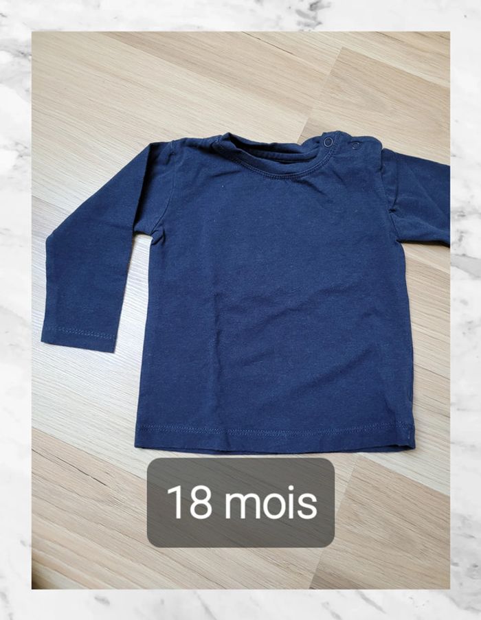 T shirt manches longues 18 mois