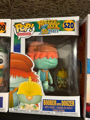 Funko Pop Fraggle Rock 35 years : Boober with Doozer #520