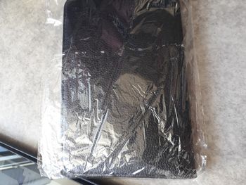 Housse était noir pour tablette