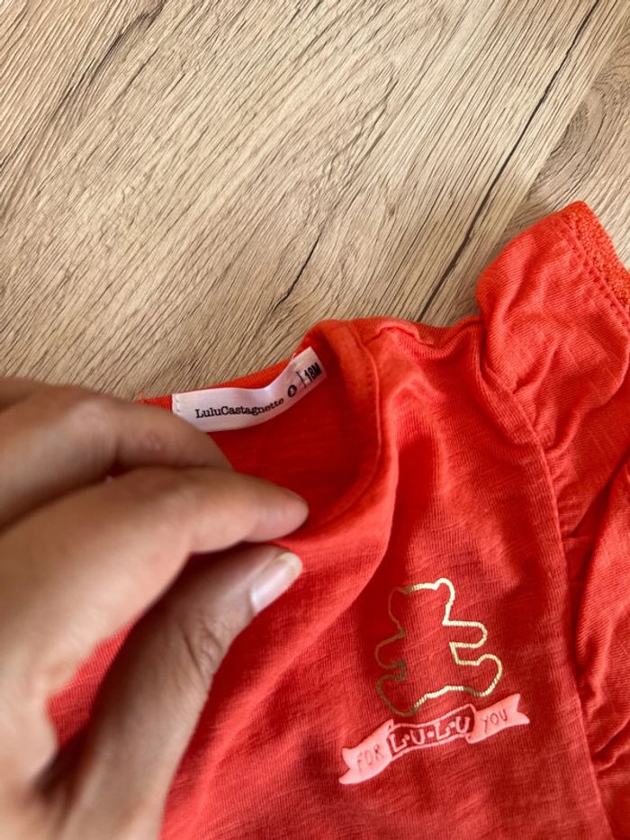 Haut été lulu castagnette taille 18 mois - photo numéro 3