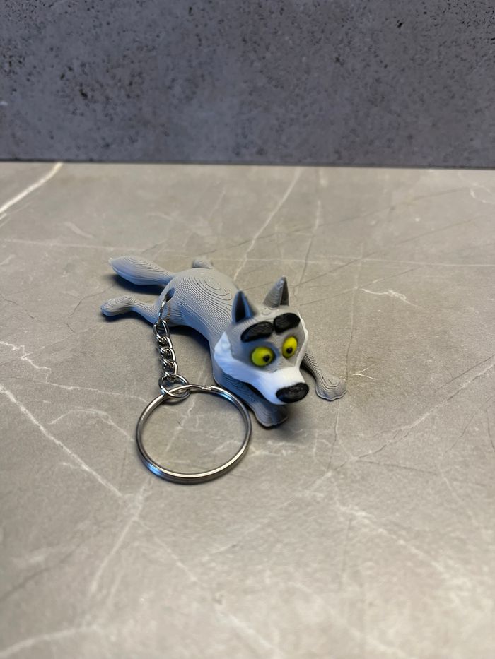 Le Loup Mal Aimé - Porte Clé