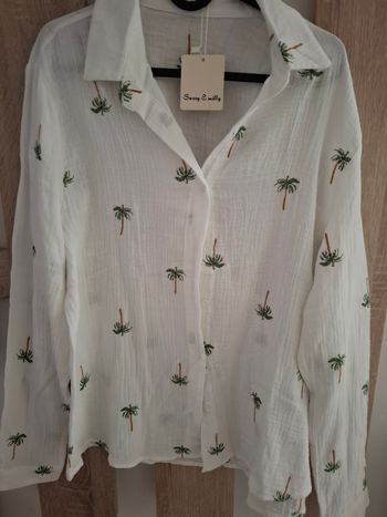 Sublime chemise palmier xl 