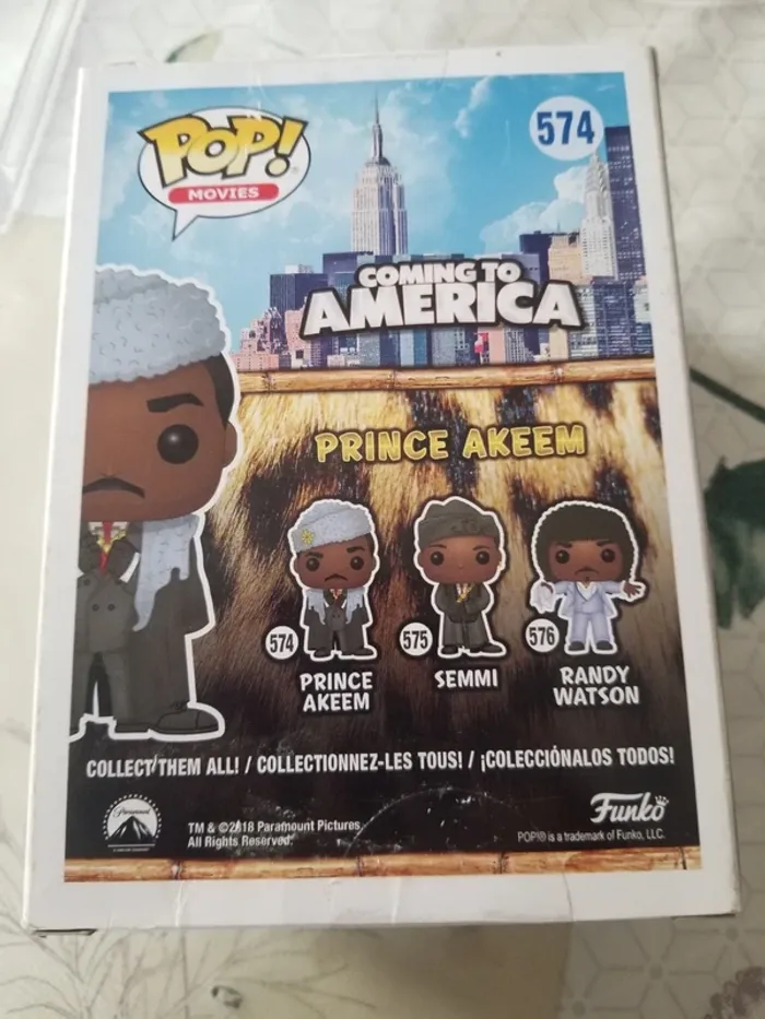 Figurine pop n°574 Prince Akeem - photo numéro 3