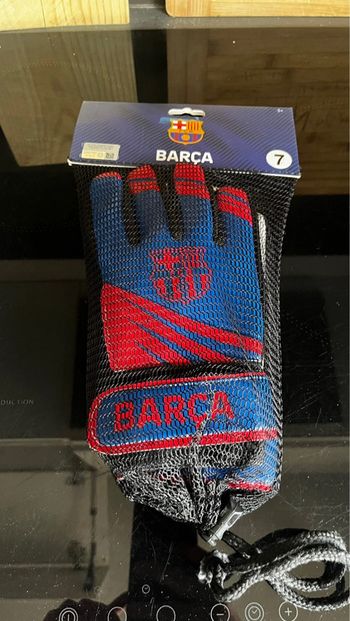Gants gardien FC Barcelone taille 7