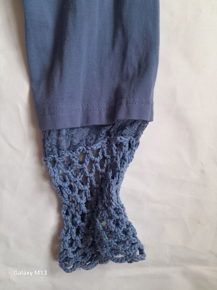 Legging femme gris bleu Tissaia taille 38/40 - photo numéro 2