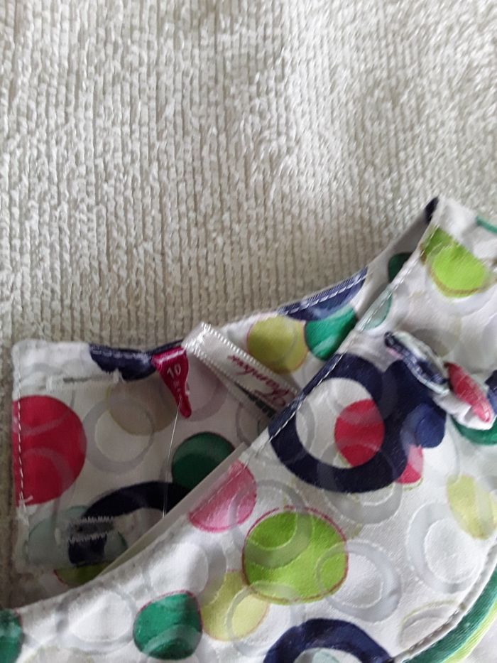 Tunique multicolore a pois Orchestra 10 ans - photo numéro 3