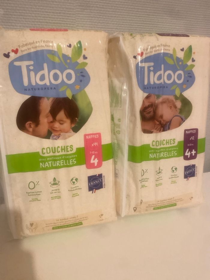 Couches taille 4 et 4+