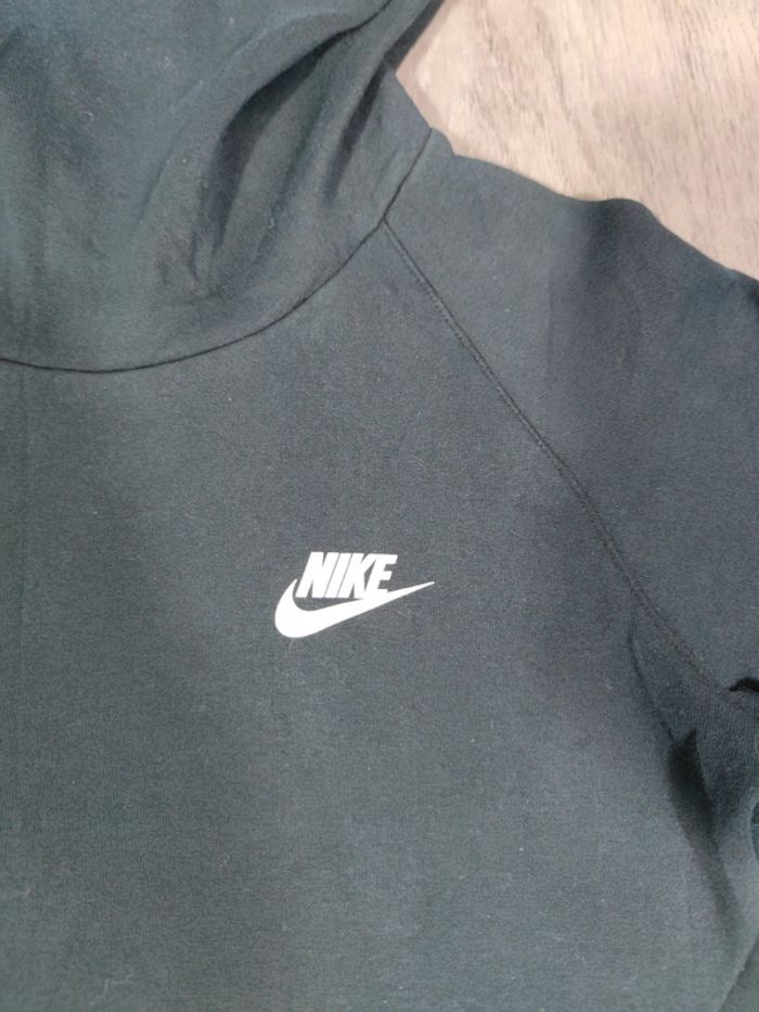 Sweat à Capuche Cagoule Nike Noir Taille L Enfant - photo numéro 3