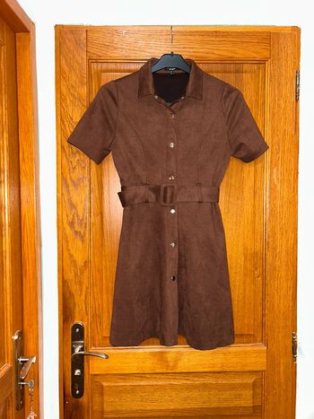 Robe effet daim