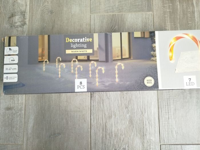 Sucre d'orge lumineux extérieur