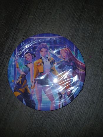 10 assiette anniversaire kpop demon Hunter 