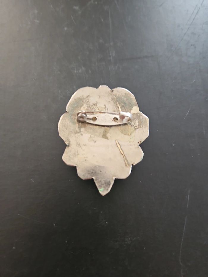 Superbe broche bleue - photo numéro 3