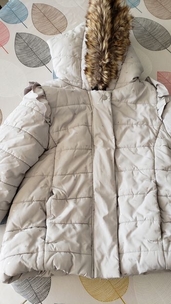 Manteau chaud hiver fille