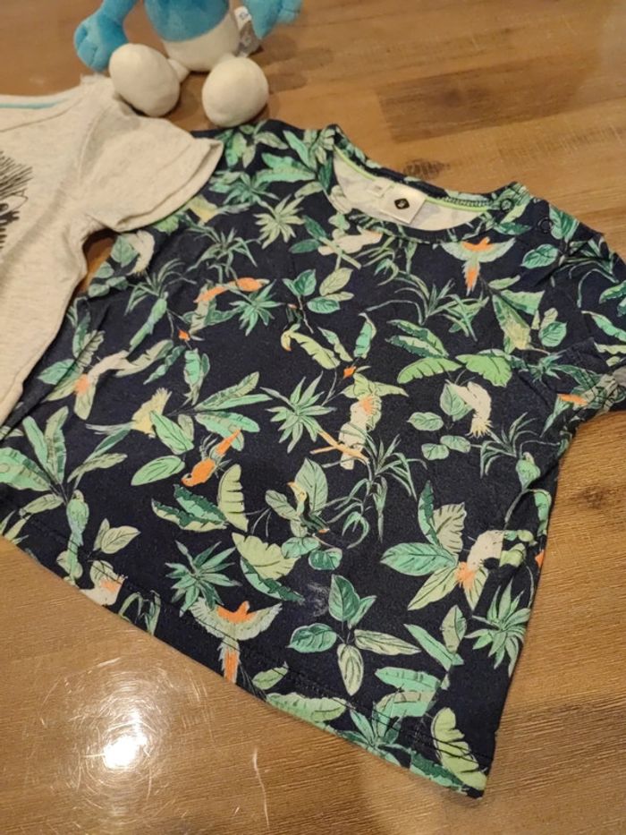 2 tee-shirts manches courtes - photo numéro 4