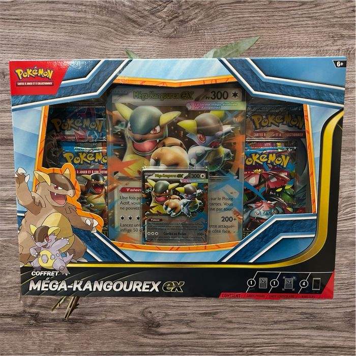 Coffret Pokémon mega kangourex ex