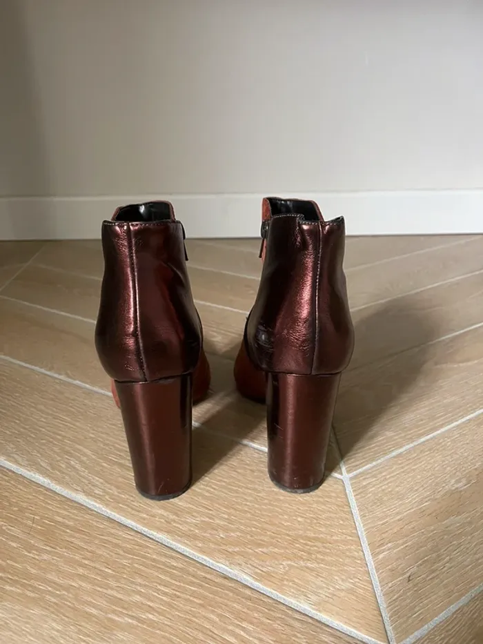 Bottines camel Texto - photo numéro 5