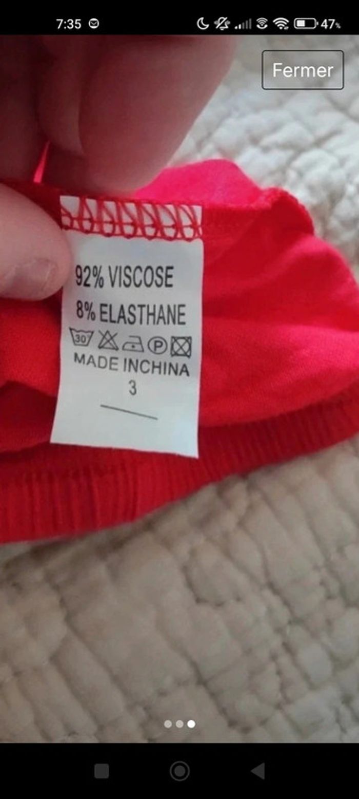 Legging rouge - photo numéro 2