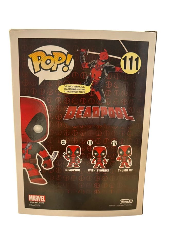 Figurine Funko Pop Marvel DeadPool 111 - photo numéro 2