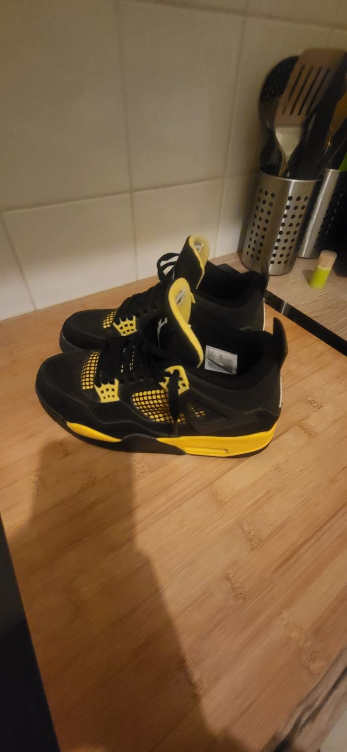 Jordan 4 thunder yellow - photo numéro 5