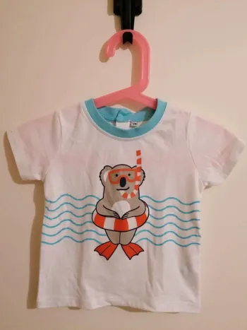 Maillot de bain Tee-shirt short 6 mois in extenso
