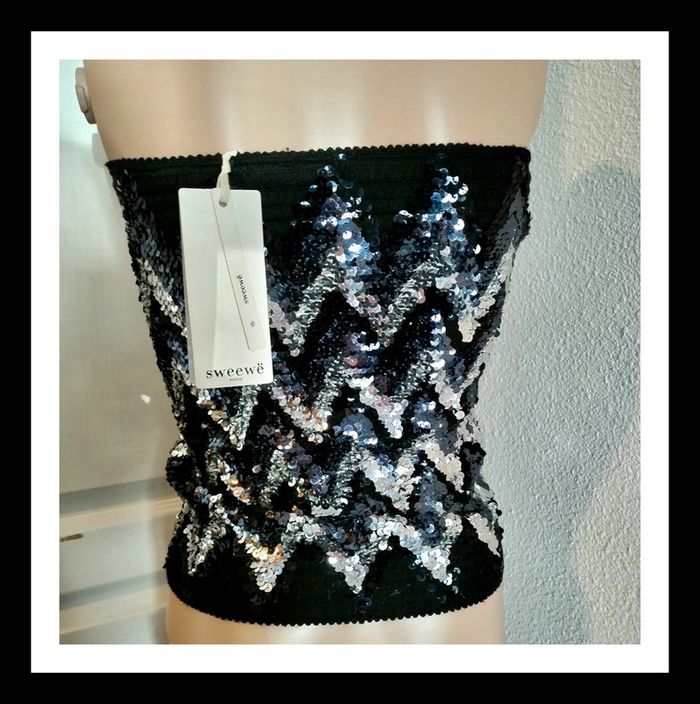 Top bustier sweewë paris neuf avec étiquette - photo numéro 4