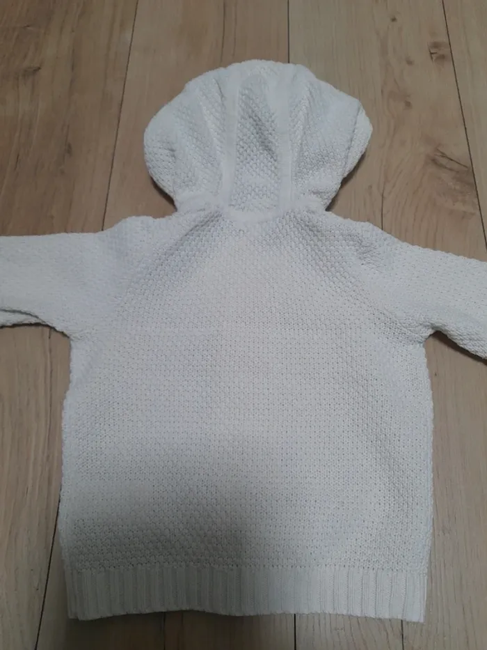 Gilet blanc 24 mois - photo numéro 3