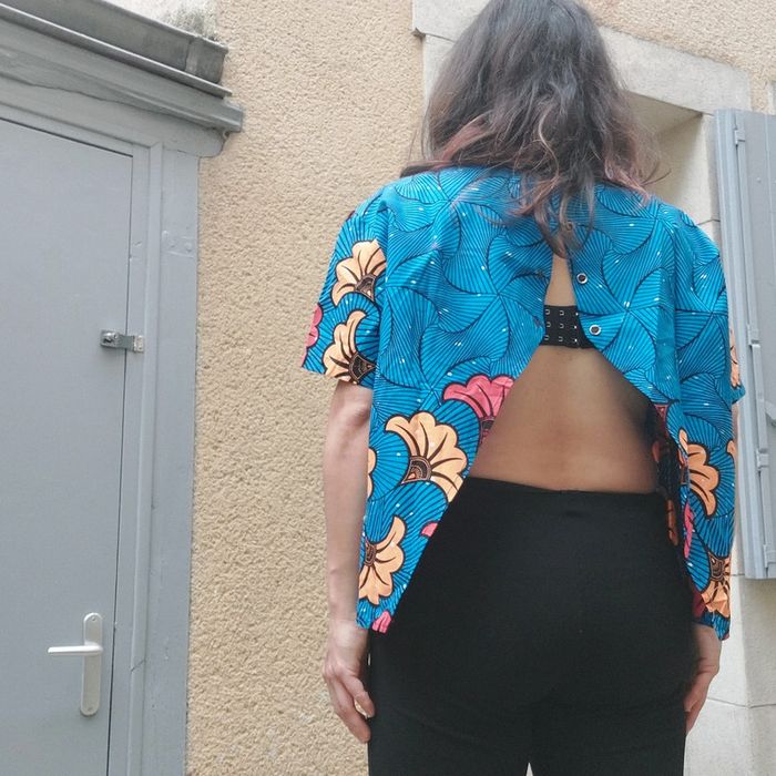 Haut fait main taille XL - photo numéro 4