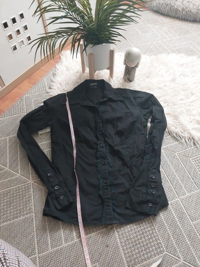 Chemise Morgan noire taille M / 38 très bon état - photo numéro 5