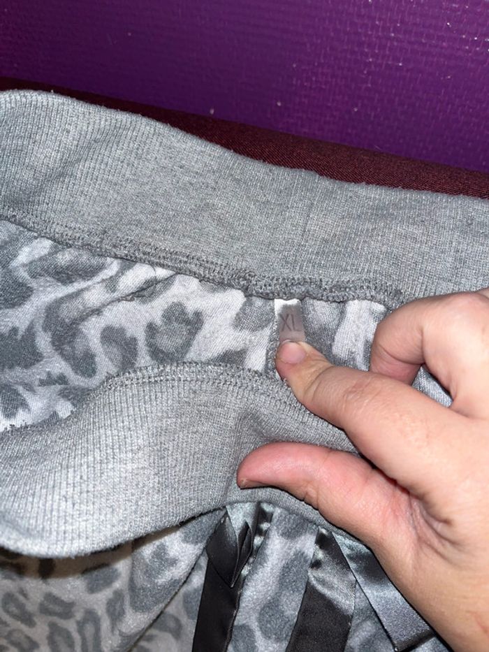 Pantalon tacheté noeud - photo numéro 4