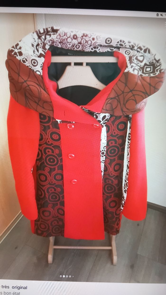 Manteau rouge. - photo numéro 2