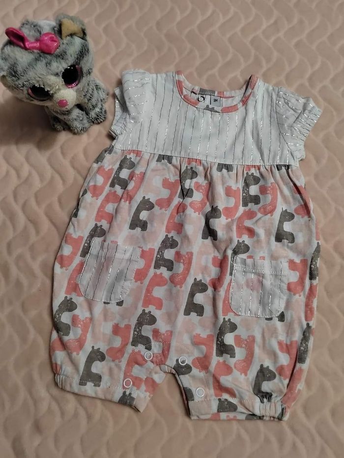 3 mois combi été fille