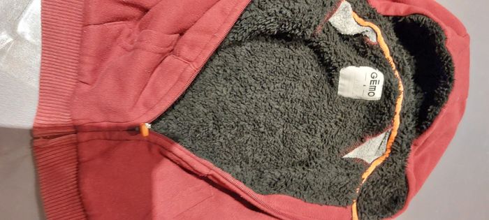 Veste zippée capuche gilet polaire doux - photo numéro 3