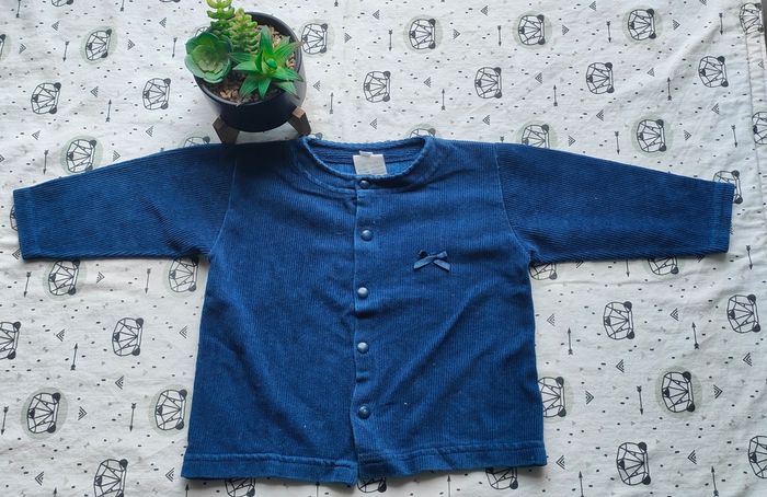 Veste en velours taille 12 mois/ 1 ans